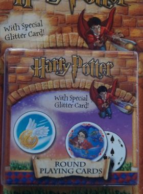 Harry Potter round playing cards