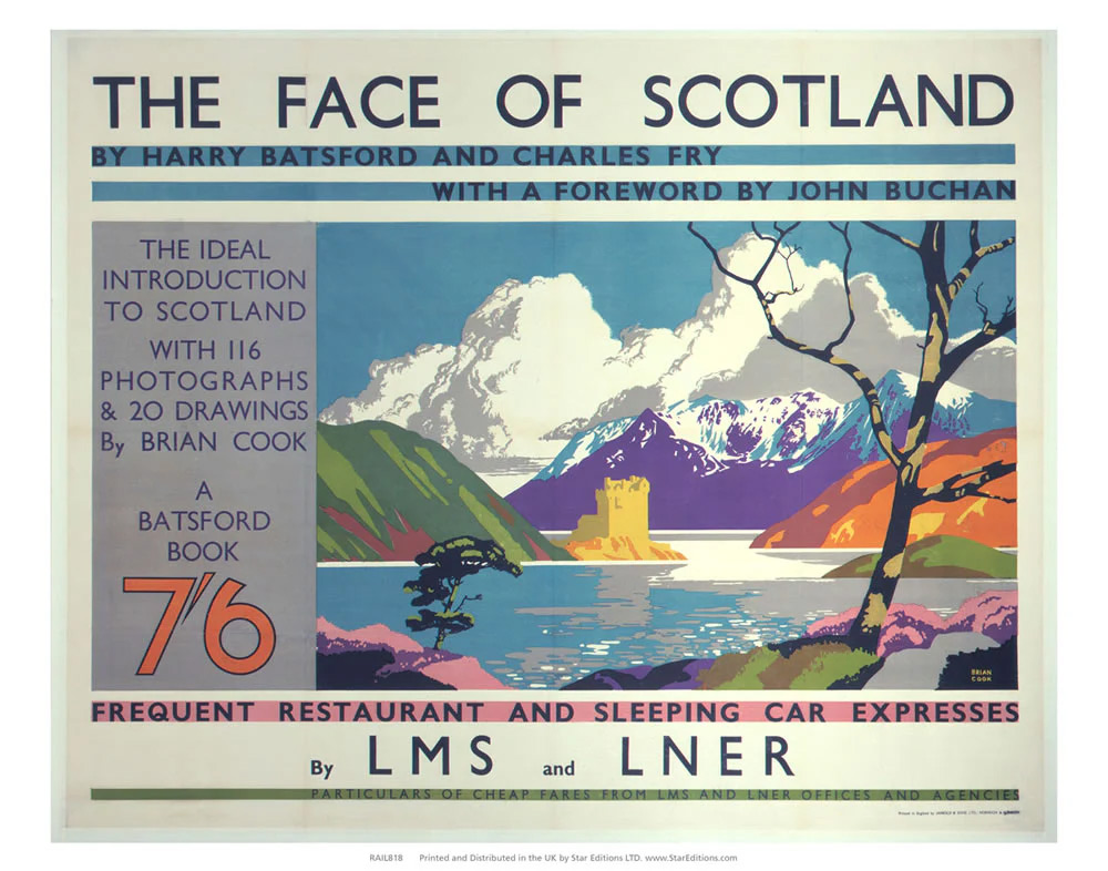 Face of Scotland Poster