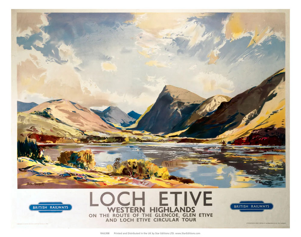 Loch Etive Poster