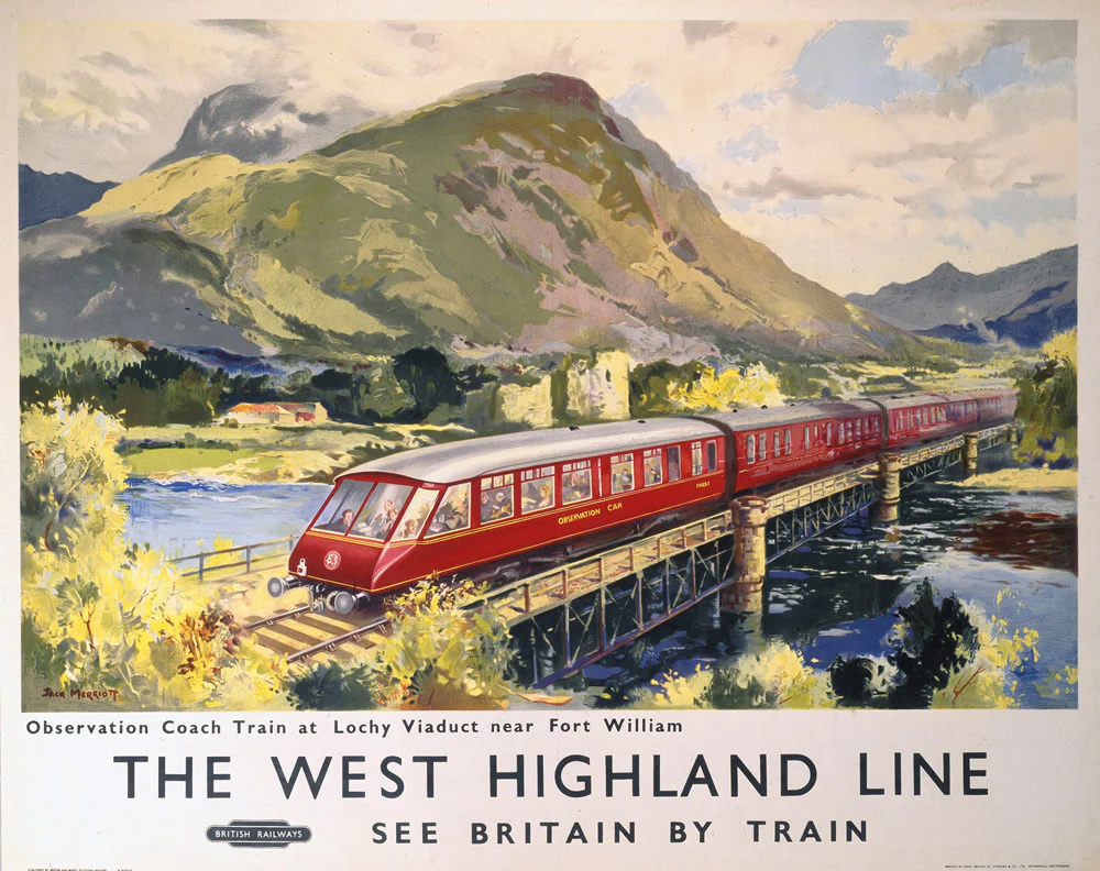 Lochy Viaduct Poster